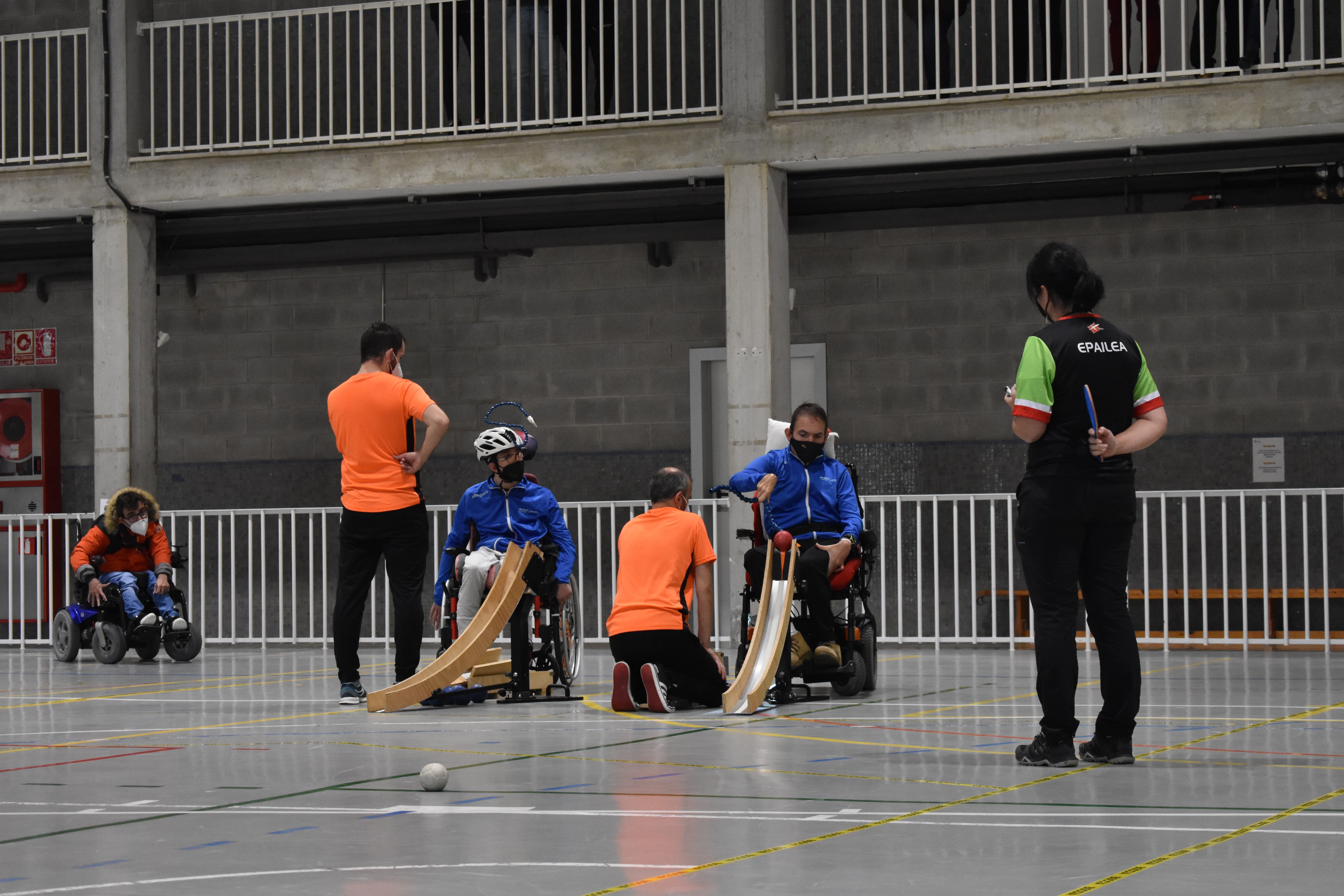 Dos navarros al frente de la Liga Norte de Boccia